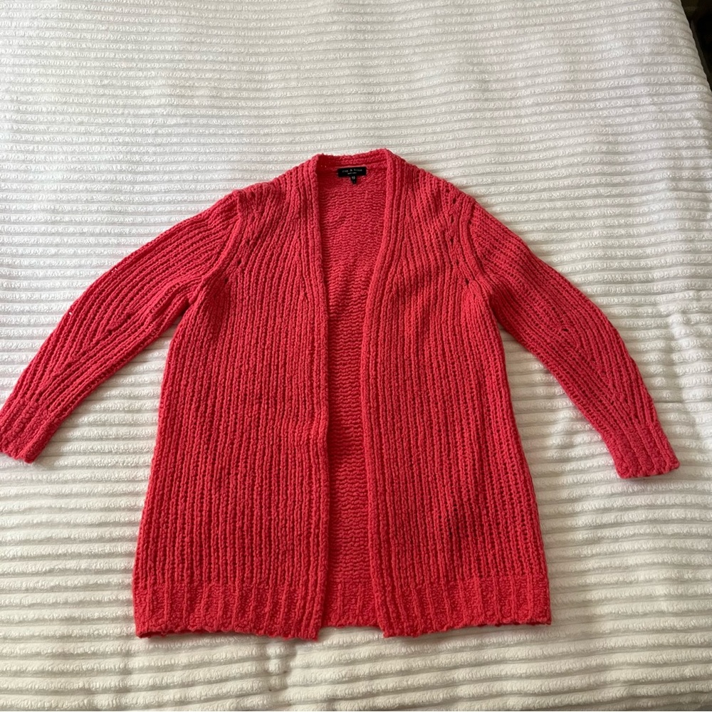 Rag & Bone Pink Wool Cardigan